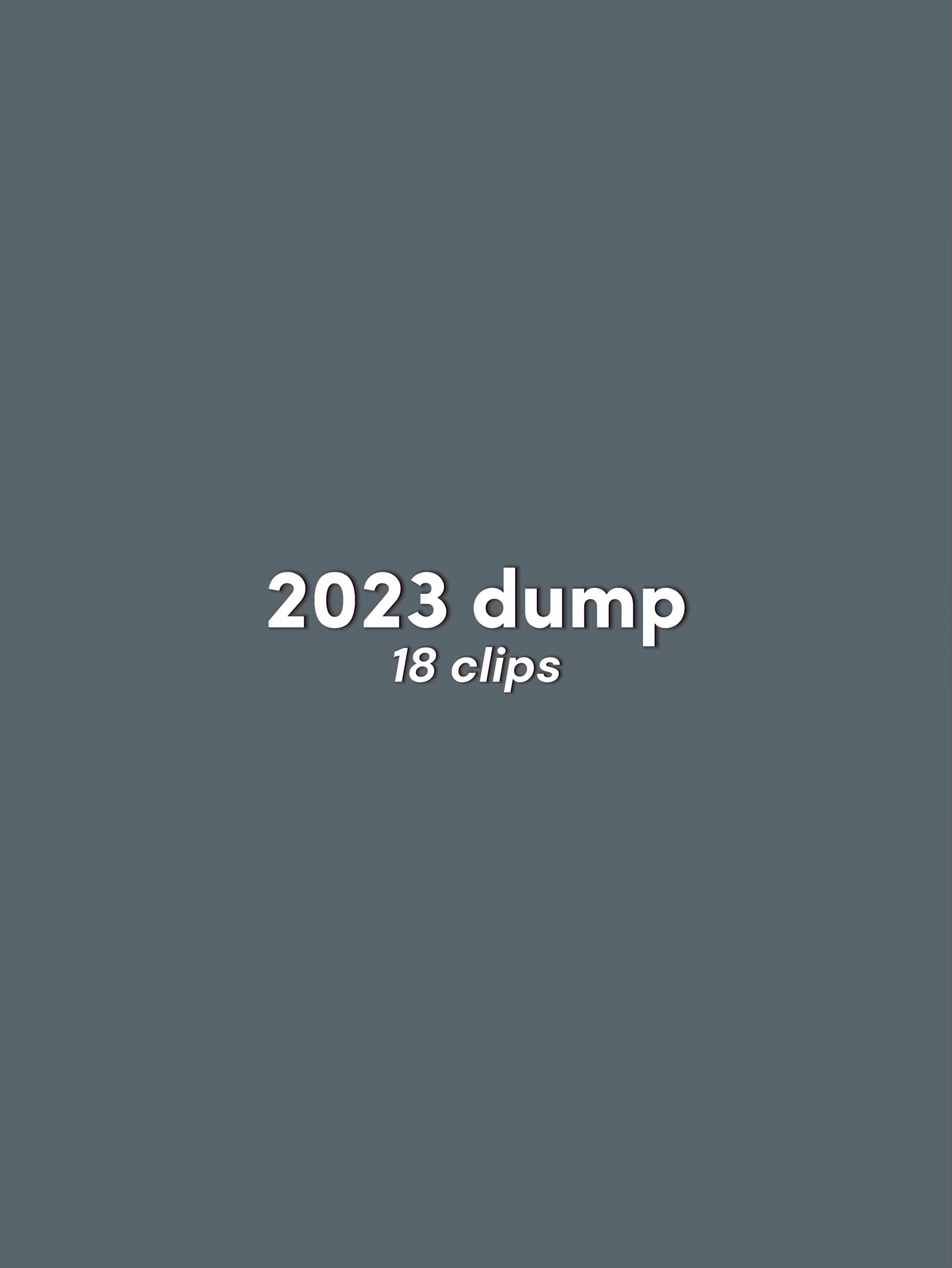 2023 dump 18 clips