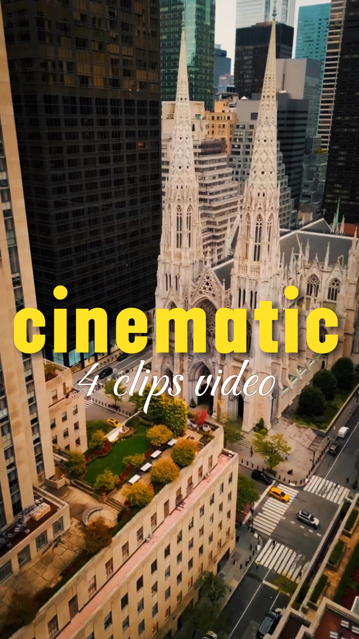 4 clips cinematic 