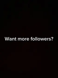 Want more followers?
