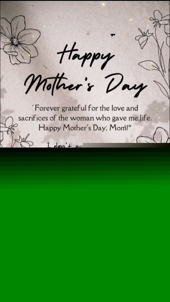 Happy Mother's Day 