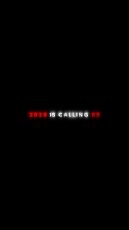 2026 is calling