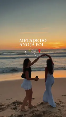 metade do ano já foi