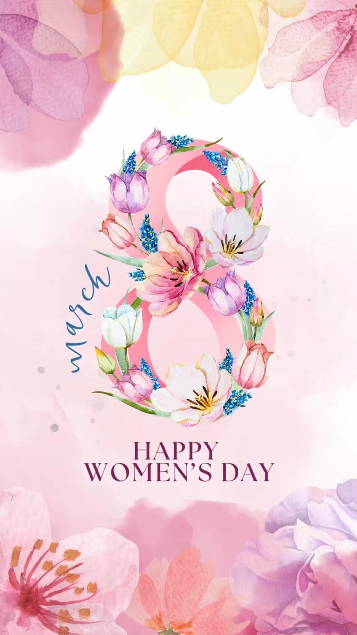 Feliz dia da mulher