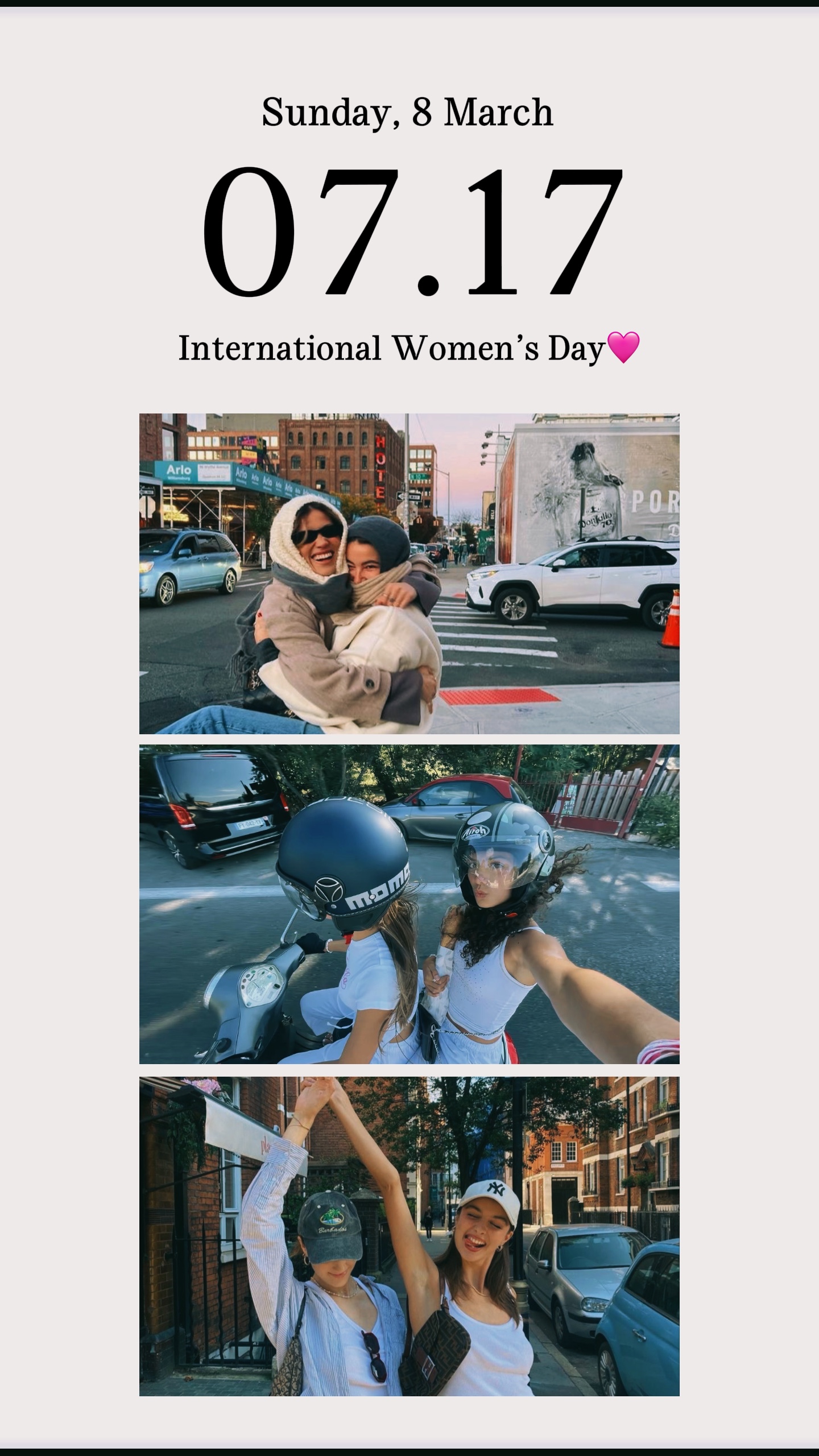Dia das mulheres de papel de parede