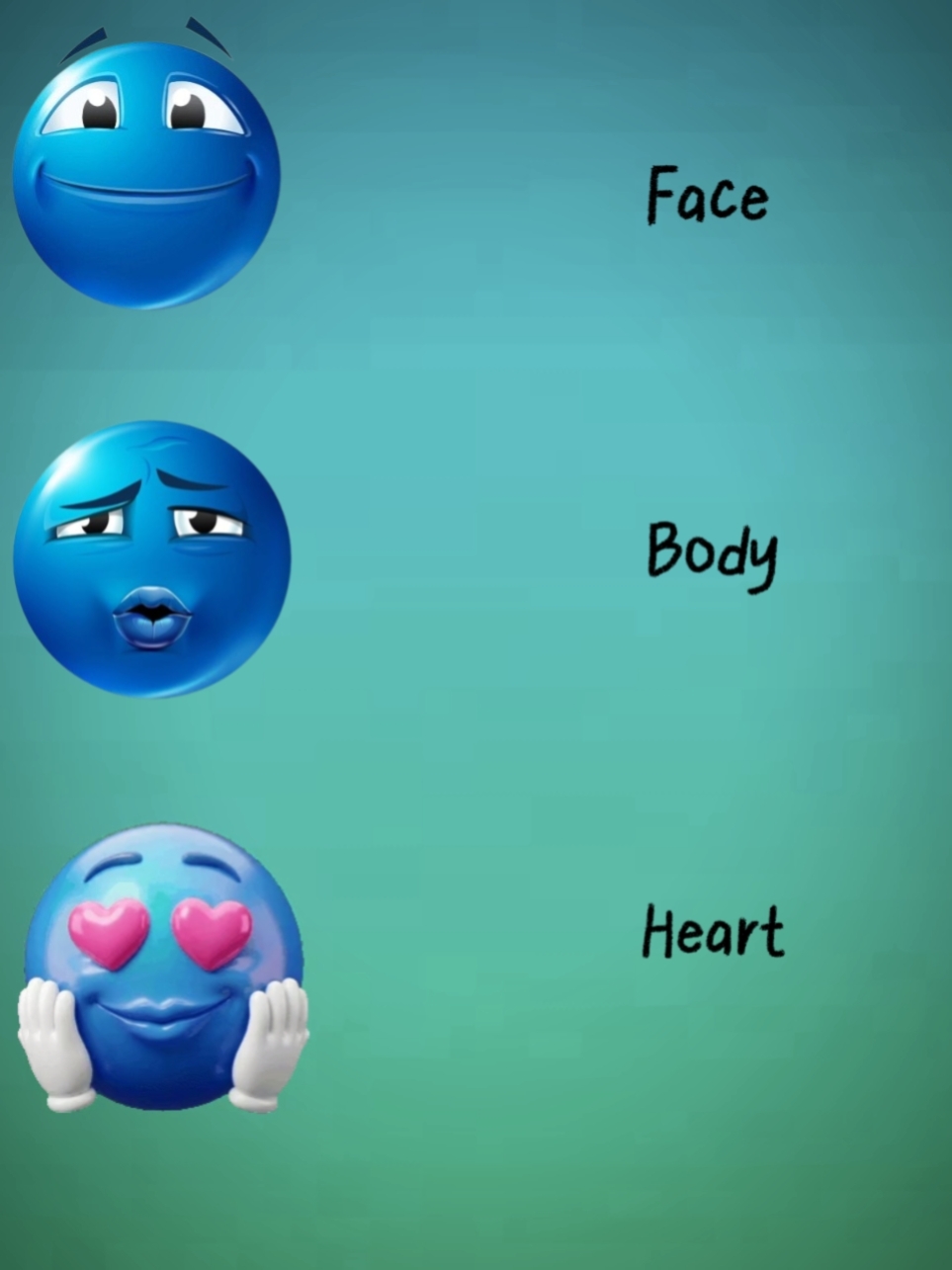 facebodyheart:333