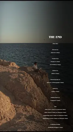 outro credits video