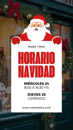 horario navidad 