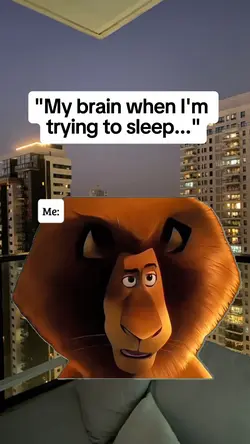 Trying to sleep