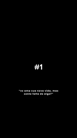 sente falta de algo?