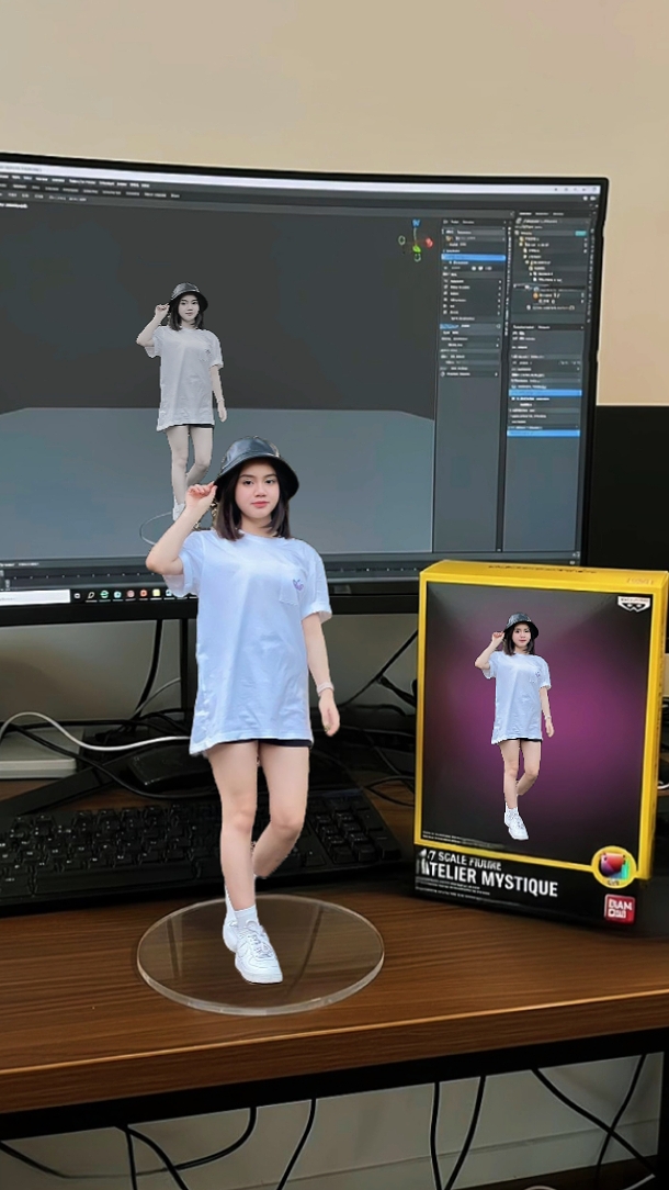 MINIATUR AI LANGSUNG