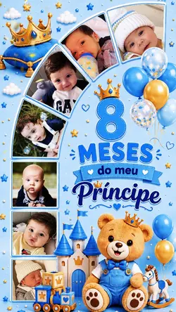 8 mêsversario menino