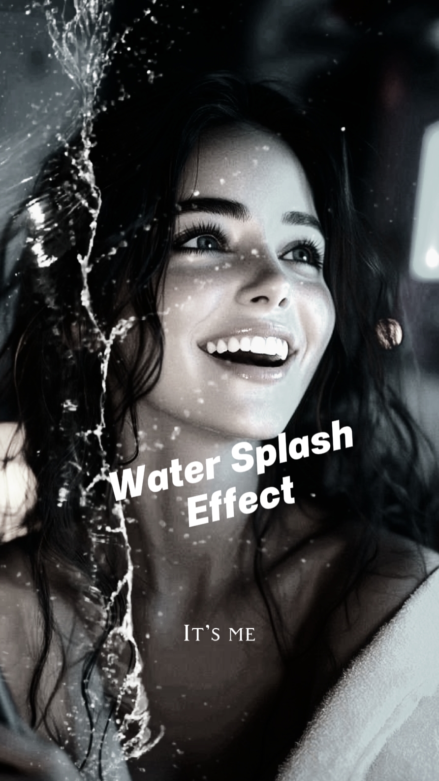 Wasserspritz-Effekt