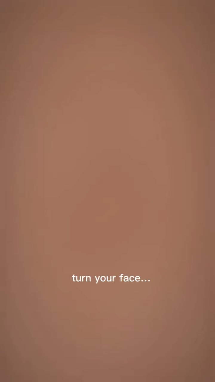 Tournez votre visage...