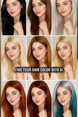 Hair Color with Ai