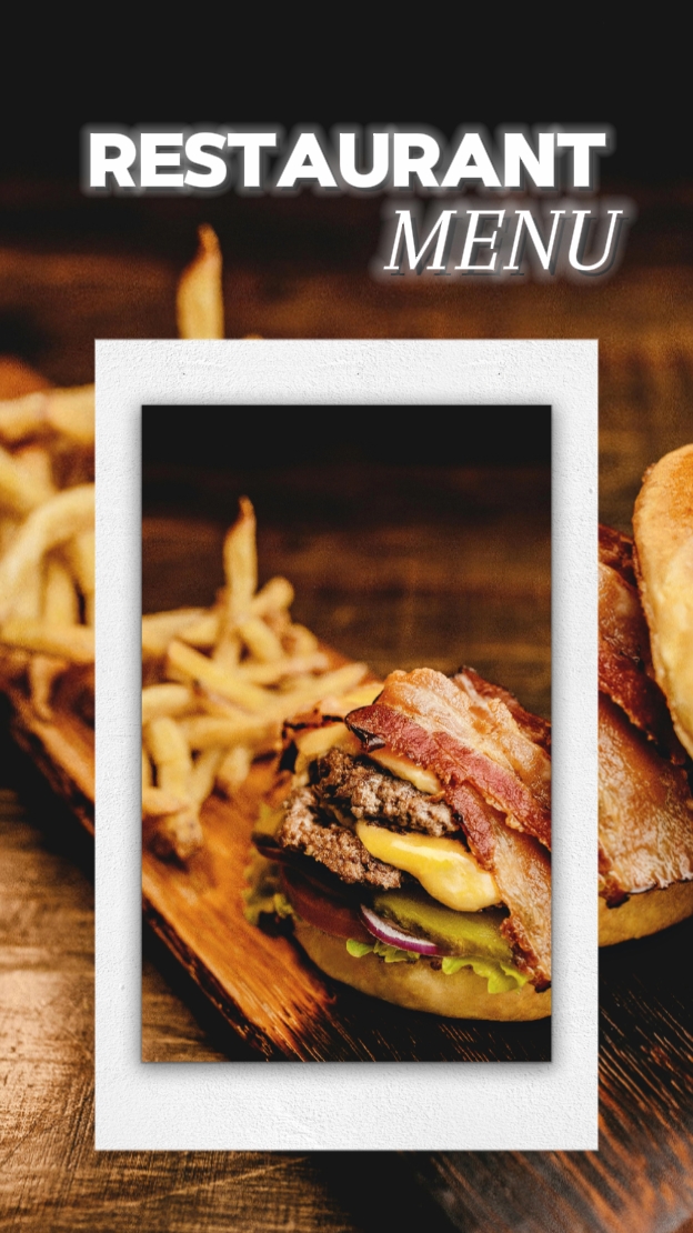 Restaurant menu
