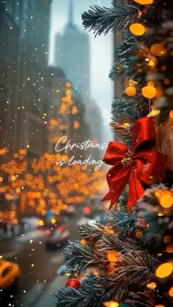 Christmas is loading