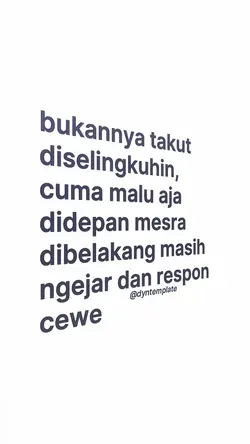 bukannya takut di