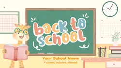 back to school