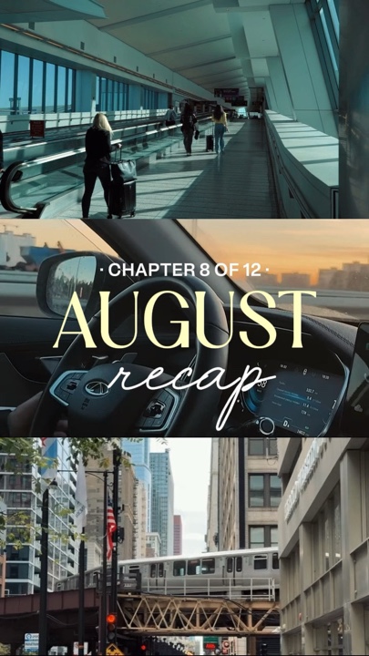 august recap vlog