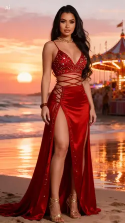 Dress red