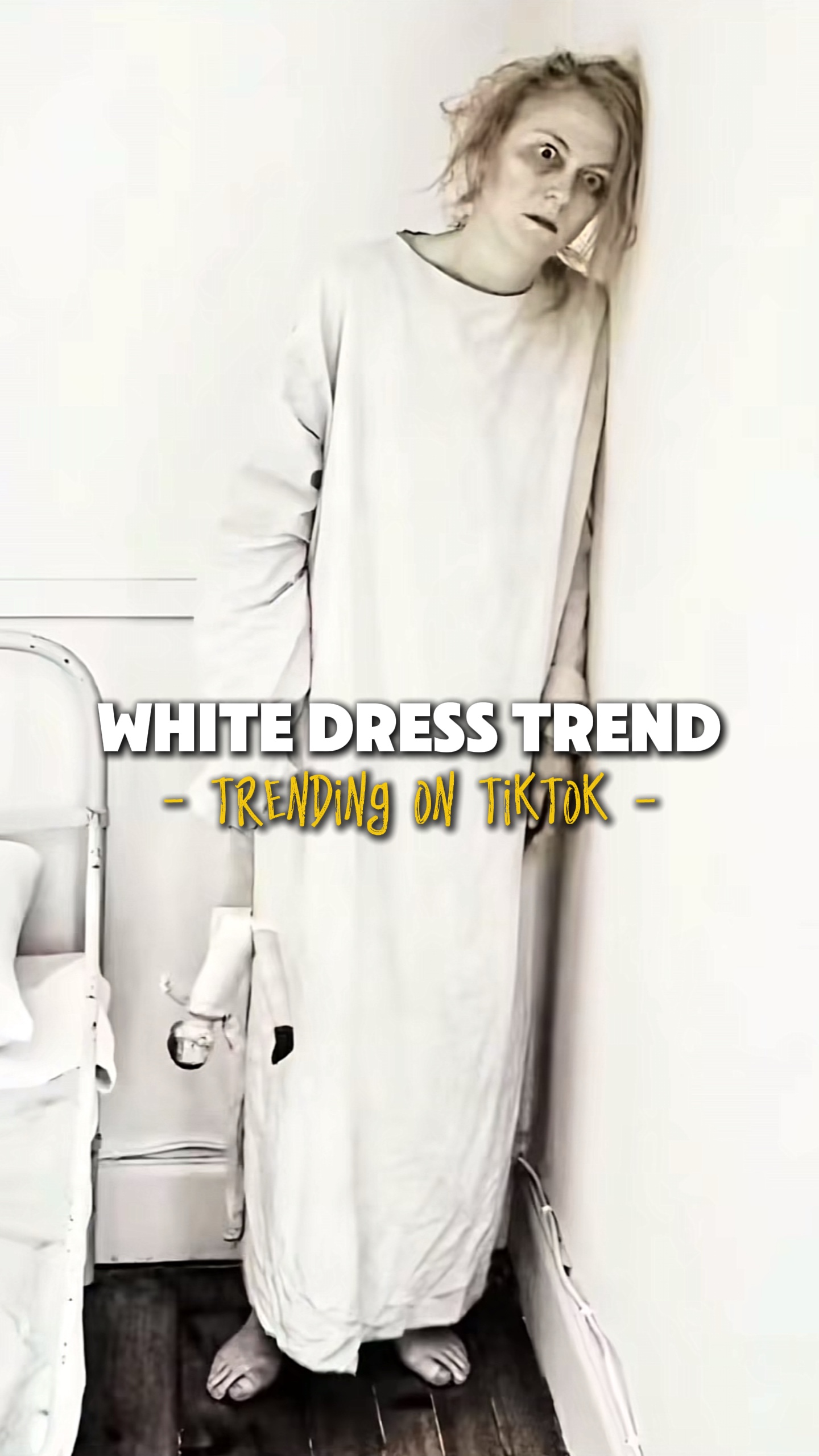 Tendencia de vestido blanco🤍