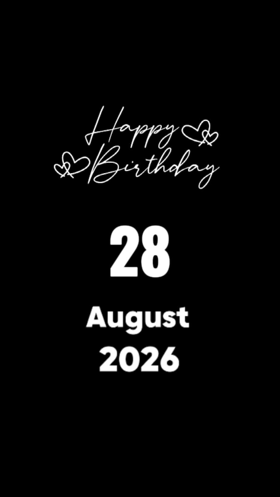HBD GRANDMA 28 DE AGOSTO