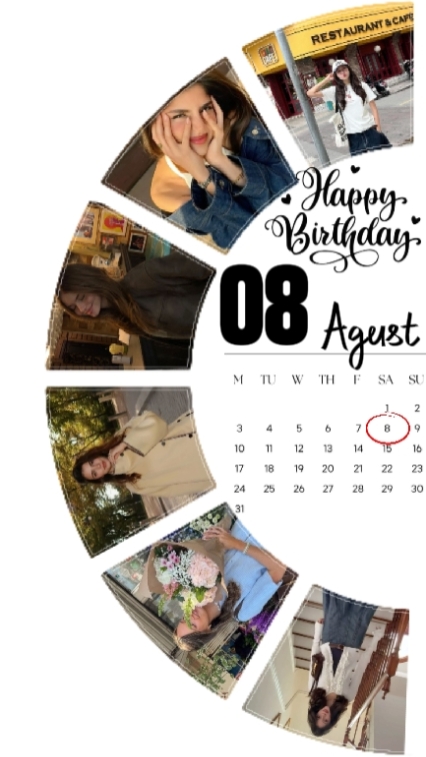 BIRTHDAY 08 AGUST 