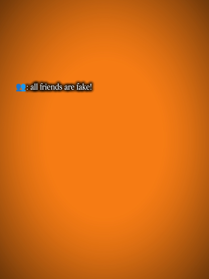 Freunde sind unecht 