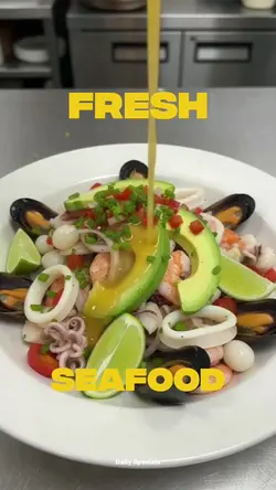 Seafood Menu Sizzle