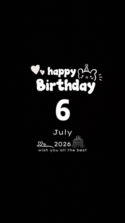 Alles Gute zum Geburtstag 