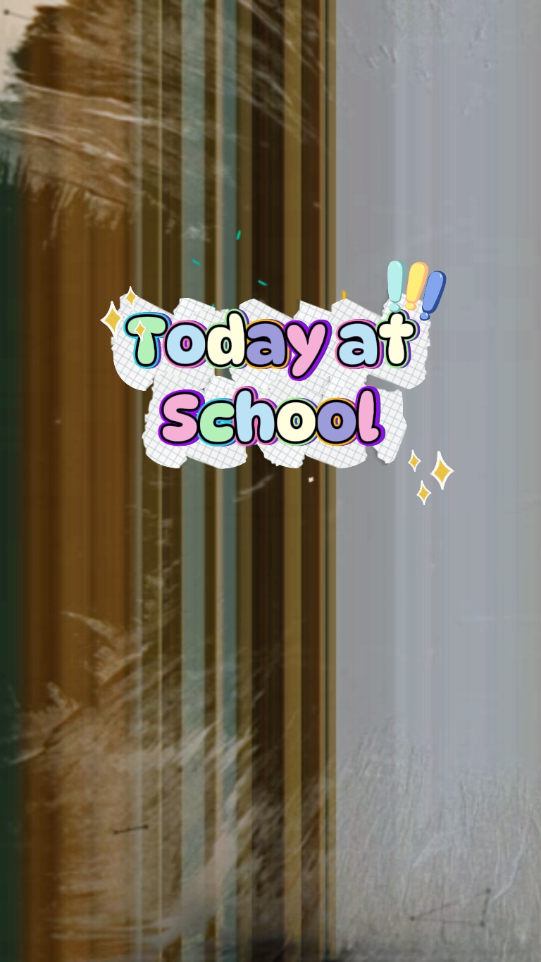 Aujourd'hui à l'école 