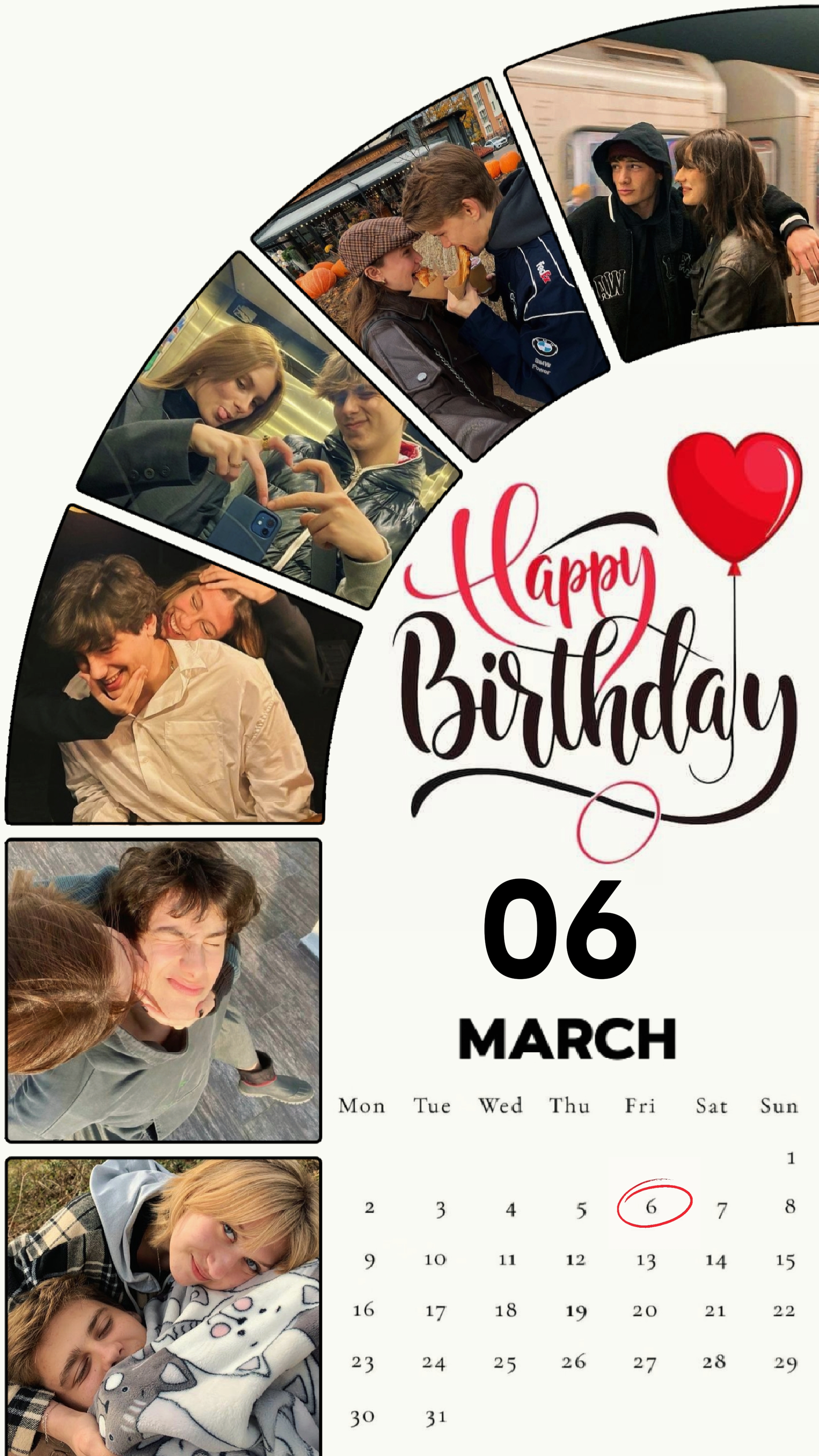 BIRTHDAY 06 MARCH