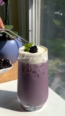 blueberry smoothie