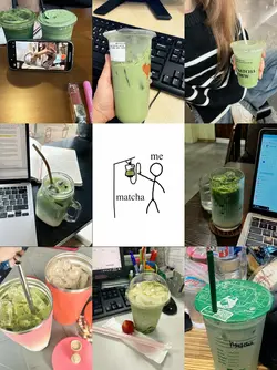me and matcha