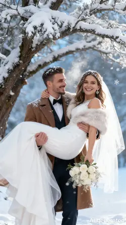 Wedding snow