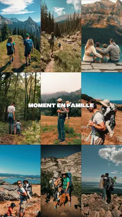 moment en famille