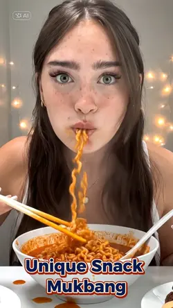 Unique Snack Mukbang