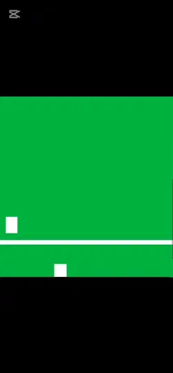 Green screen glitch