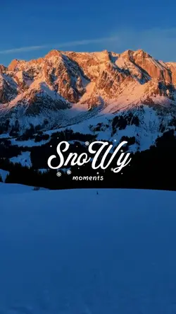 snowy moment, winter