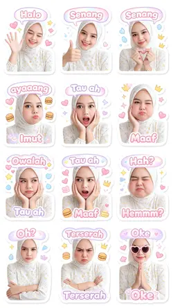 STIKER AI CUTE