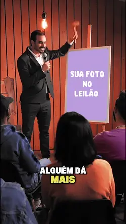 SUA FOTO NO LEILÃO