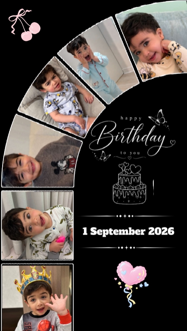 CUMPLEAÑOS 1 DE SEPTIEMBRE
