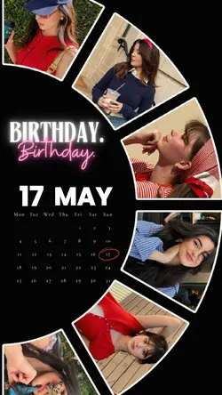 Birthday 17 May