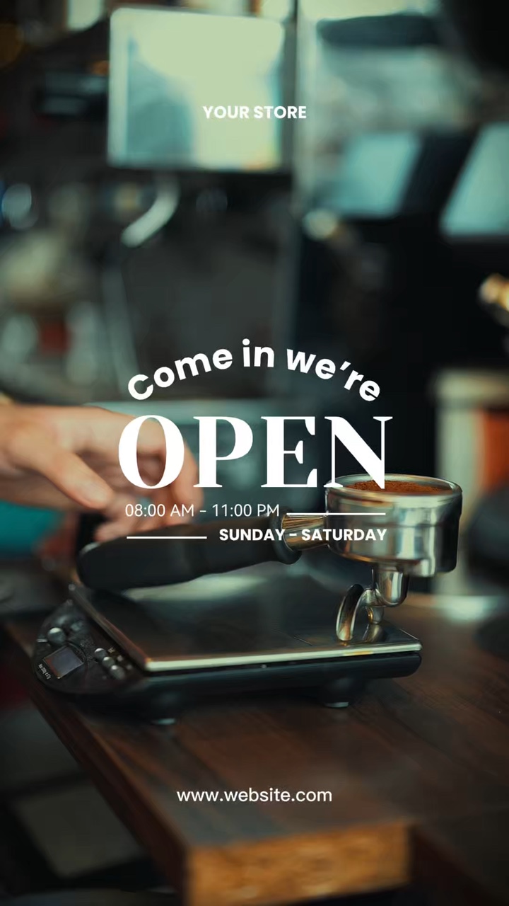 We Are Open