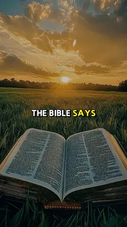THE BIBLE SAY 