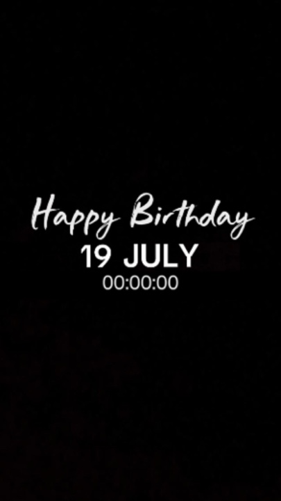 anniversaire 19 juillet