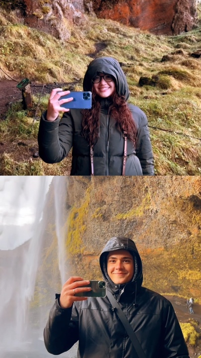 2 vídeos de quadros 