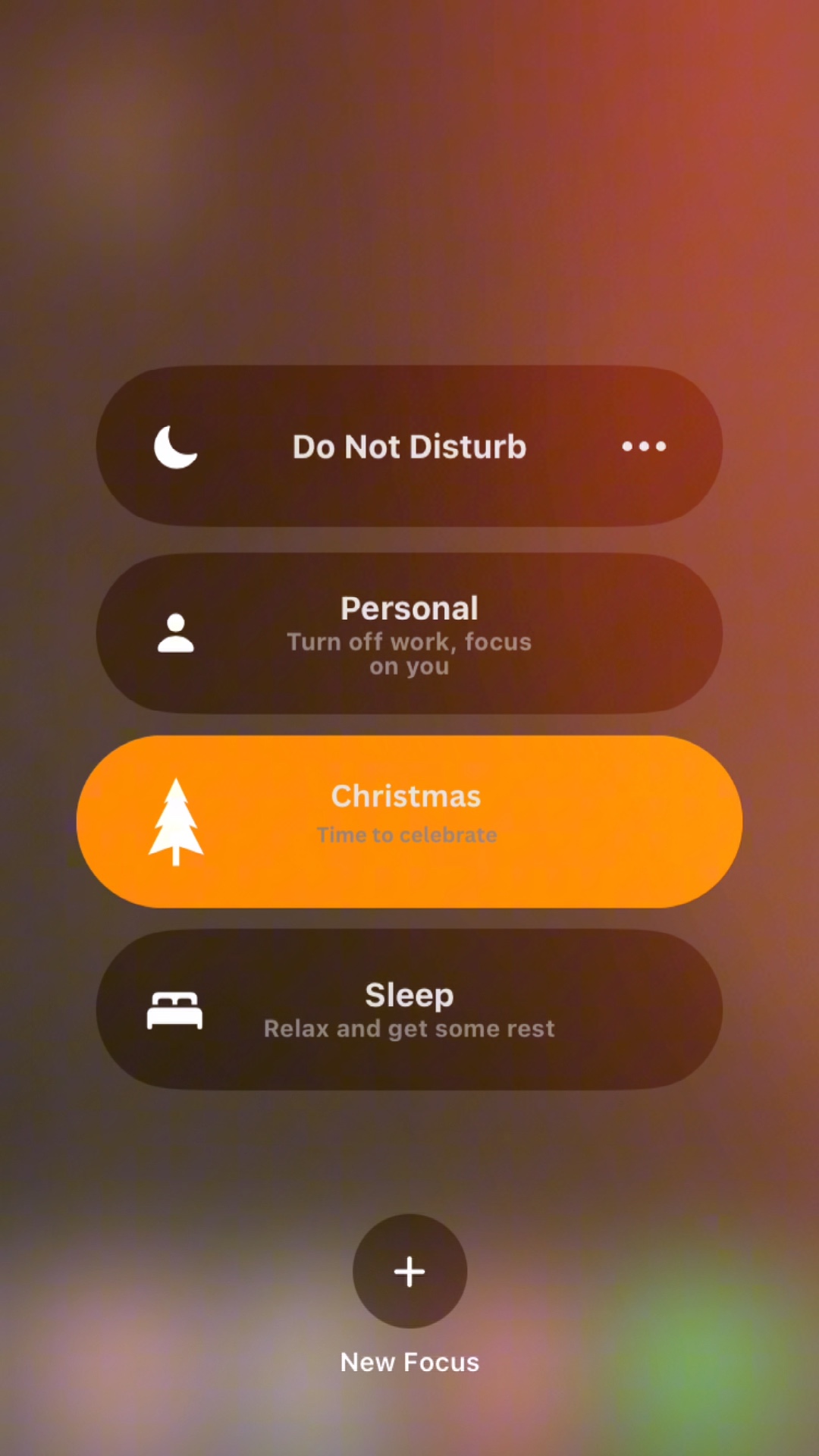 Christmas Interface