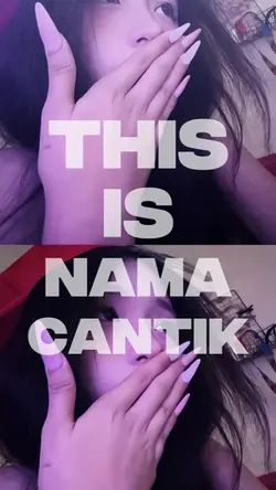THIS IS CANTIK