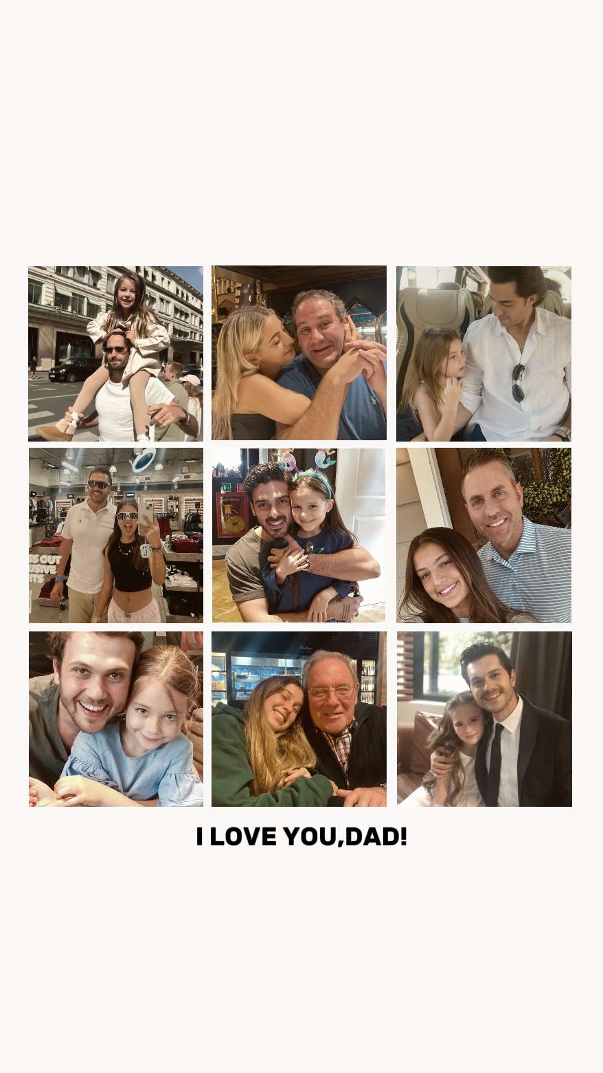 Ich liebe dich, Papa